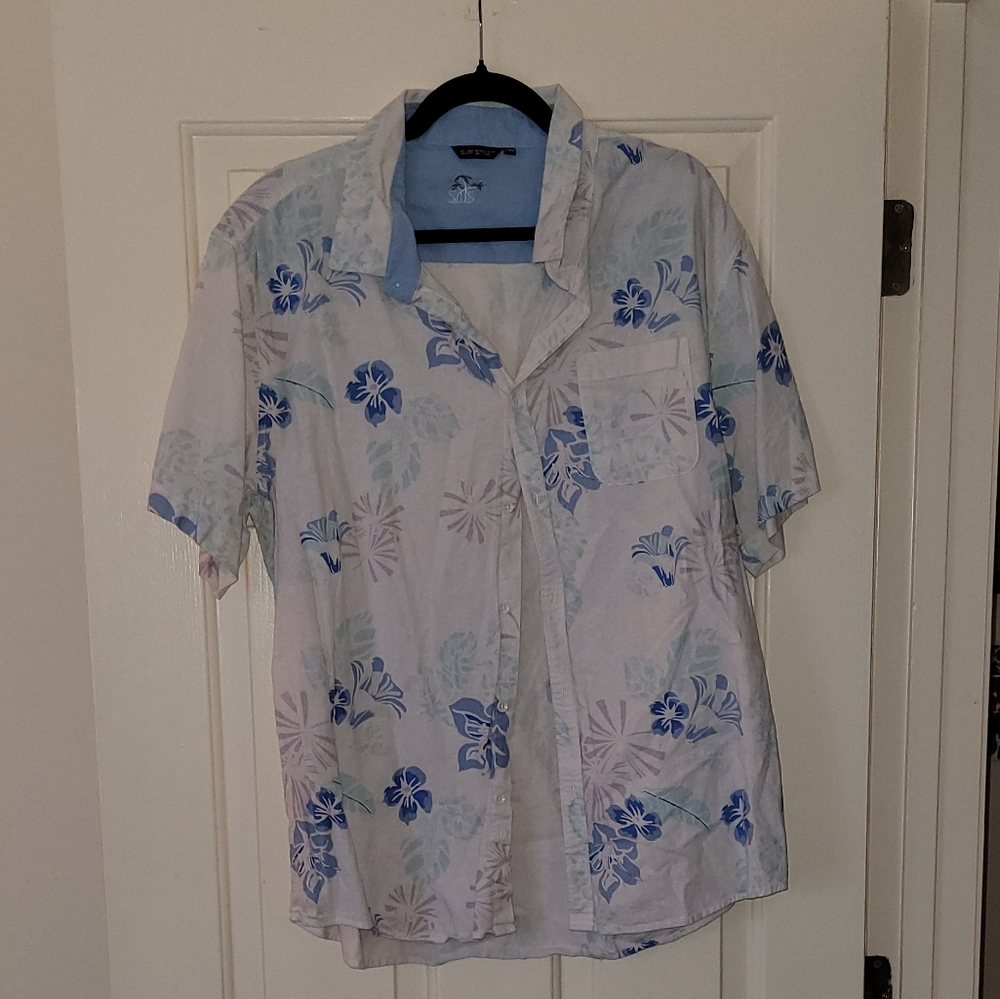 Surf Style Button Down Shirt